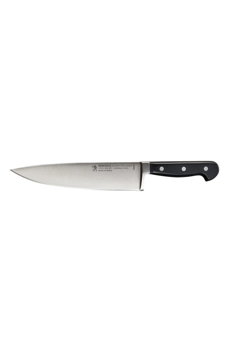HENCKELS CUTLERY Classic Precision 8-Inch Chef's Knife, Main, color, Stainless Steel