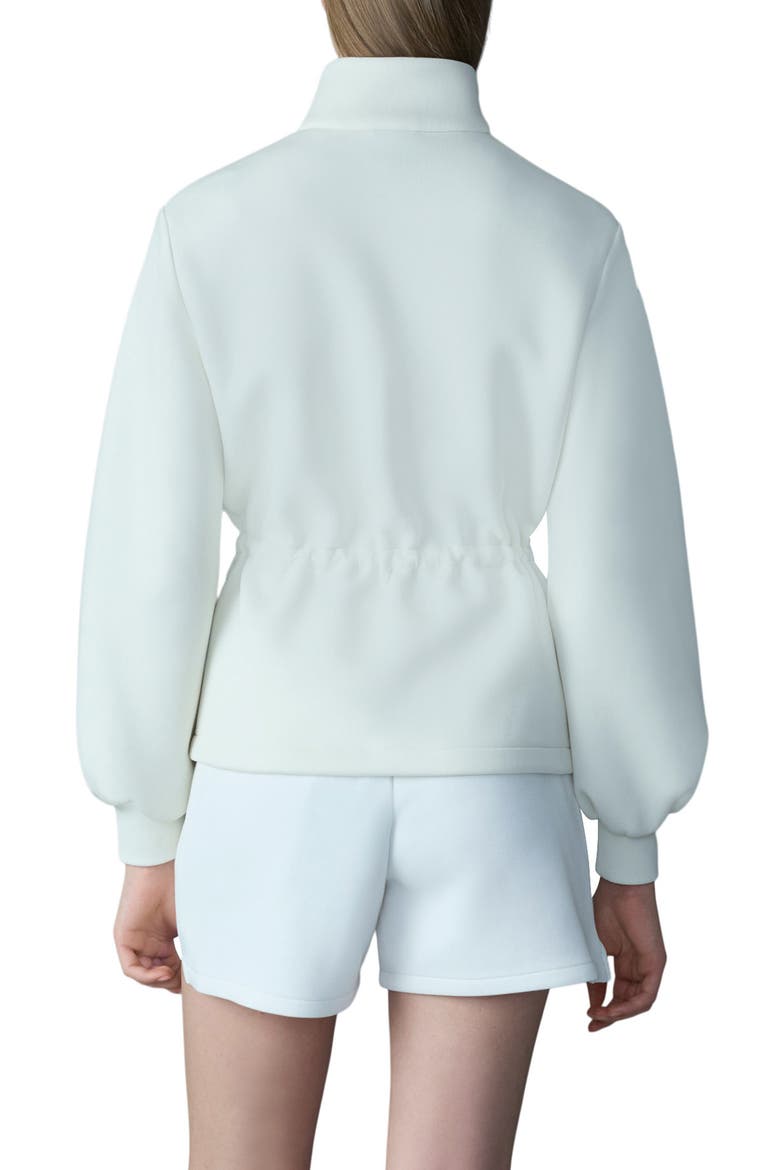 Finola Double Face Jersey Jacket, Alternate, color, CREAM