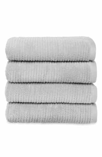 Nordstrom Ribbed Cotton & Modal 4-Pack Bath Towels