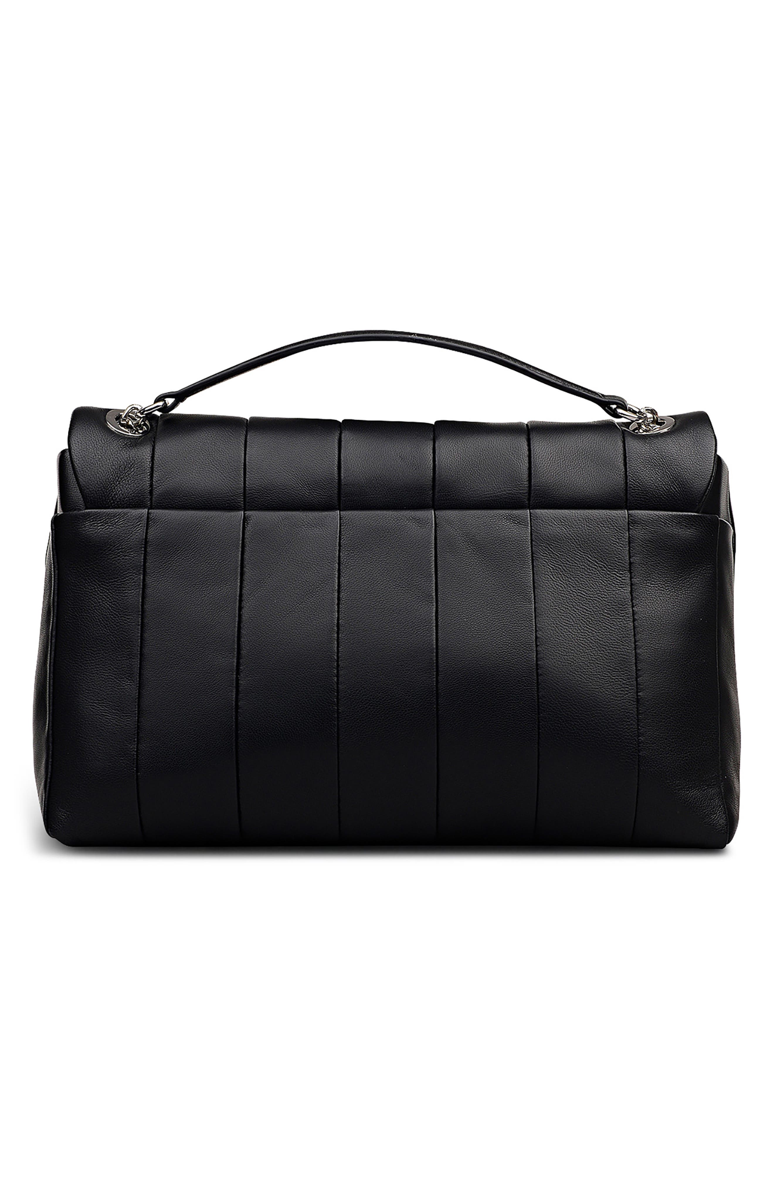 Radley Burton Way Flap Crossbody Bag, Alternate, color, Black