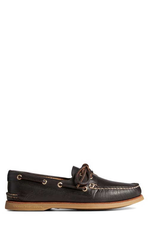 Sperry Authentic Original 2-eye Boat Shoe In Black