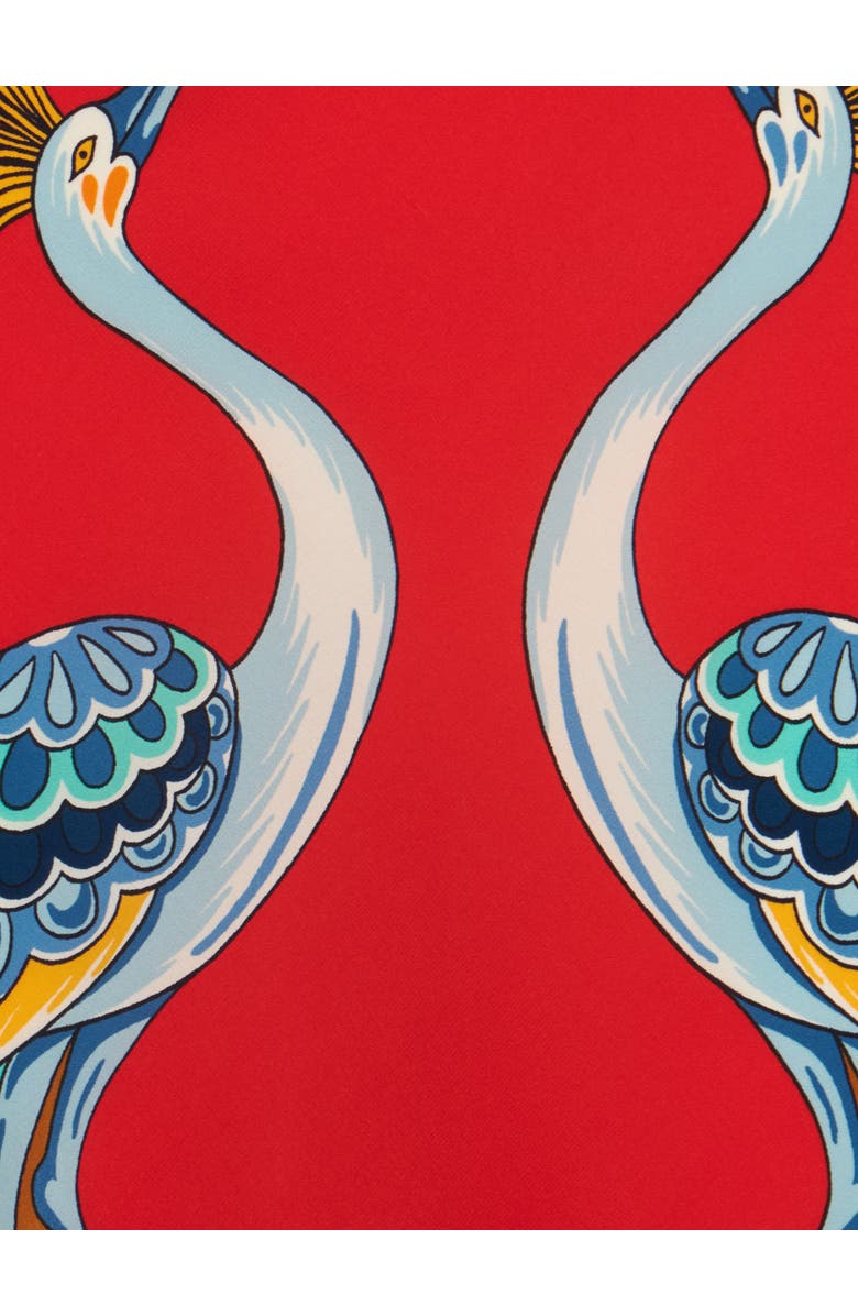 La DoubleJ Slip-Around Dress Taormina Placée Rust, Alternate, color, 