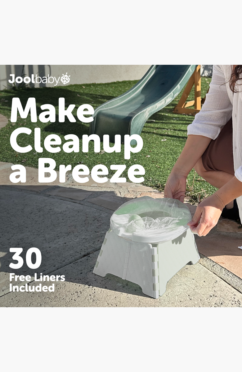 Jool Baby Portable Potty Chair with Travel Bag, Alternate, color, Sage