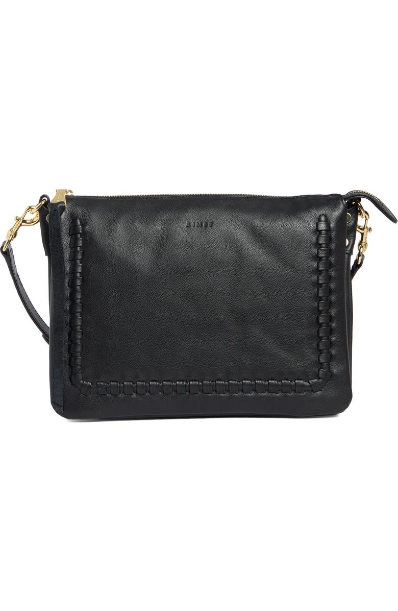 AIMEE Capri Large Crossbody Bag, Main, color, Black