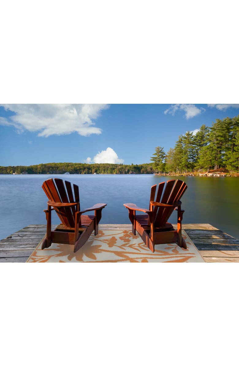 Mad Mats Bellingrath Rug, Alternate, color, Salmon - 6'X9'