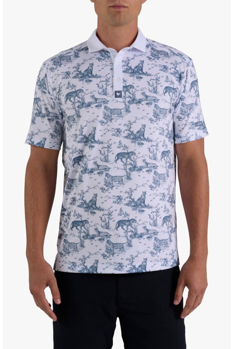 Core Jungle Cat Performance Golf Polo, Main, color, PROWL KING