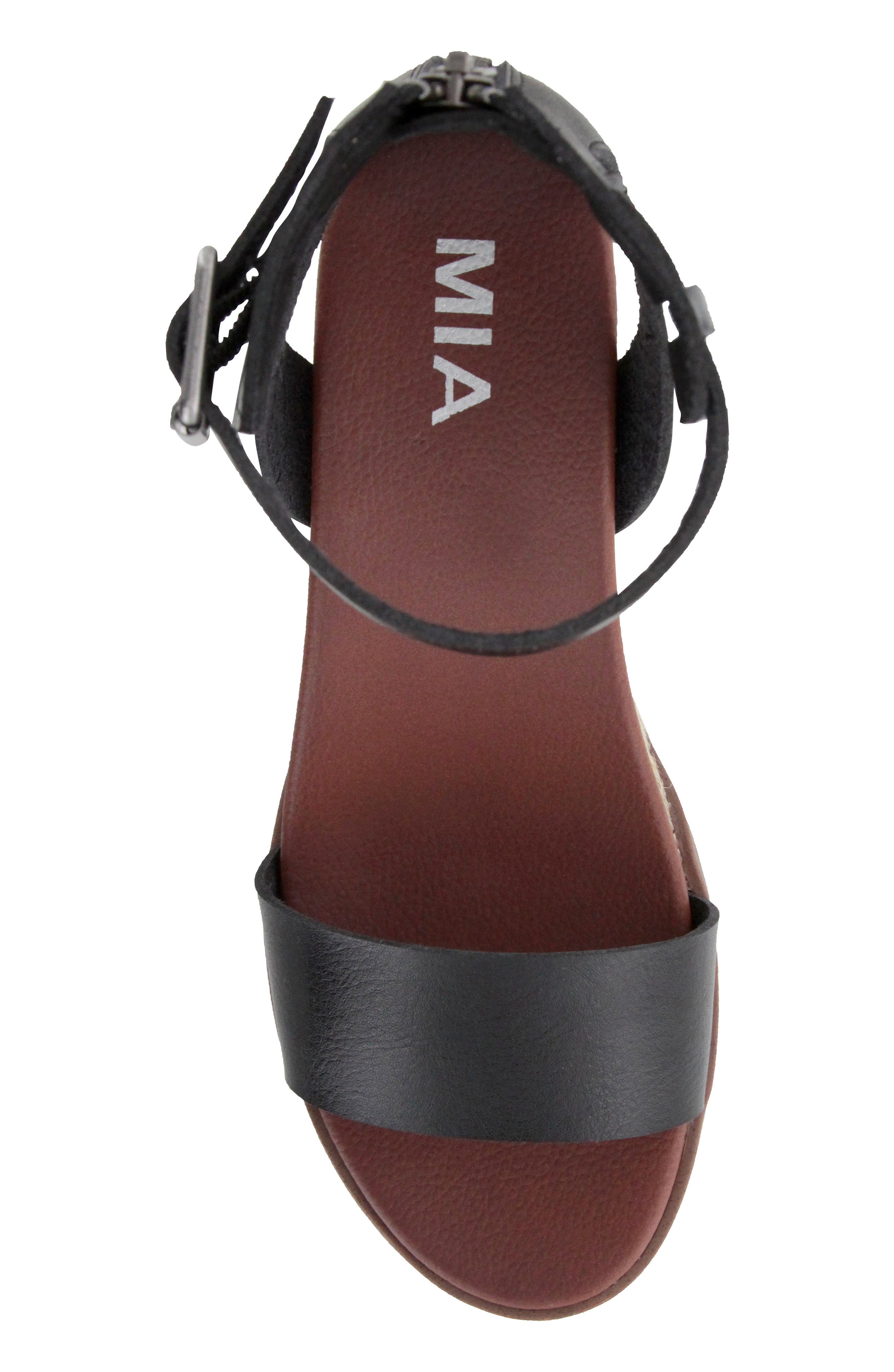 MIA Betsy Espadrille Wedge Sandal, Alternate, color, 