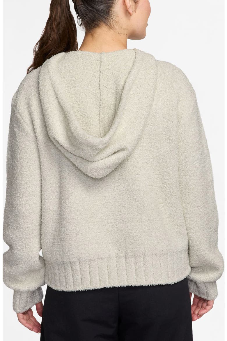 Sportswear Phoenix Oversize Bouclé Hoodie, Alternate, color, LIGHT BONE