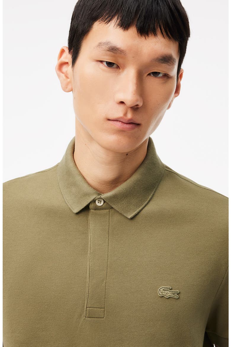 Paris Regular Fit Stretch Polo, Alternate, color, KHAKI