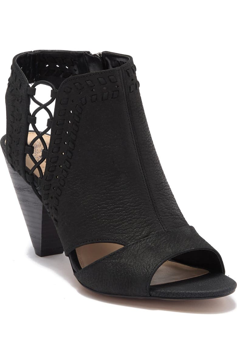 Vince Camuto Emmia Woven Leather Block Heel Sandal, Main, color,