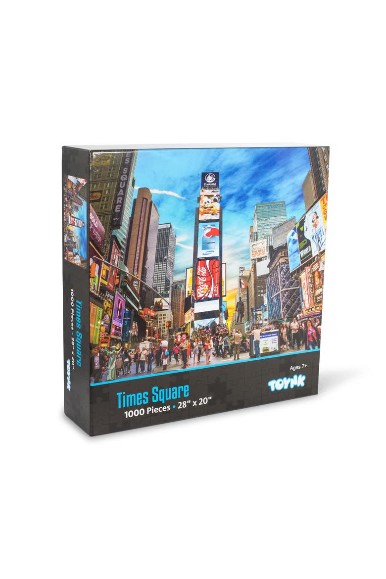 New York Times Square Puzzle | 1000 Piece Jigsaw Puzzle, Main, color, Multi-Color
