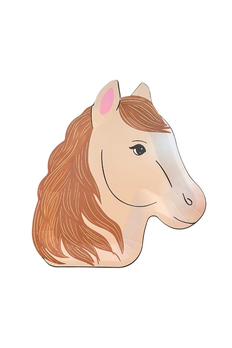 Pony Tales Pony Head Large Plates, Main, color, Assorted Pre-Pack