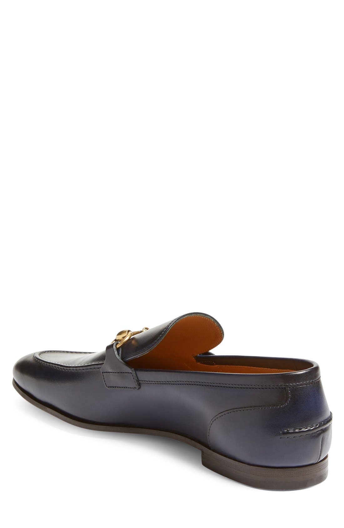 Мужские туфли Gucci Jordaan Horsebit Loafer — фото 5