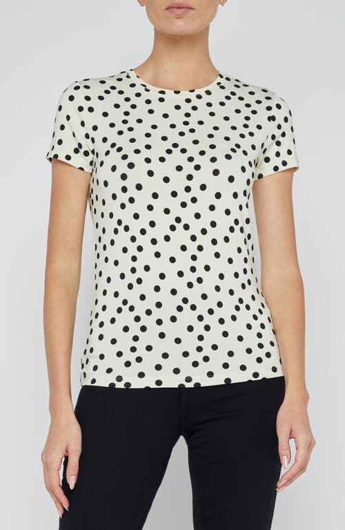 L AGENCE L'AGENCE RESSI DOT STRETCH TOP 