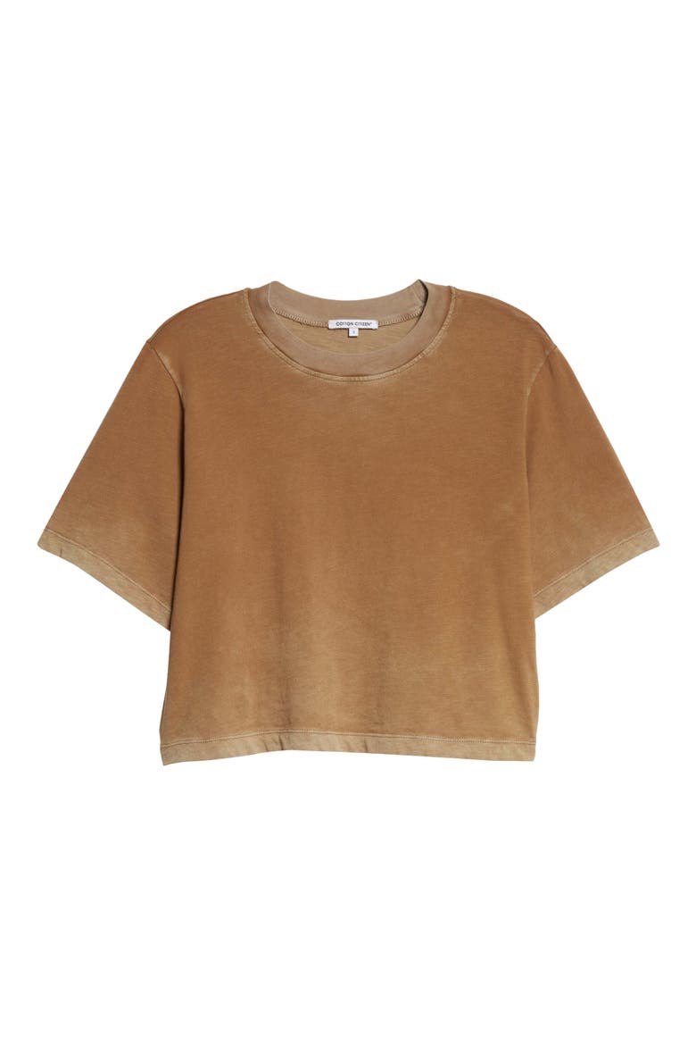 Tokyo Crop Tee, Alternate, color, VINTAGE JAVA