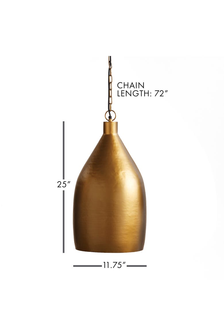 Loxley Pendant, Alternate, color, Gold