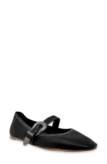 Shushop Anastasia Mary Jane Flat In Multi