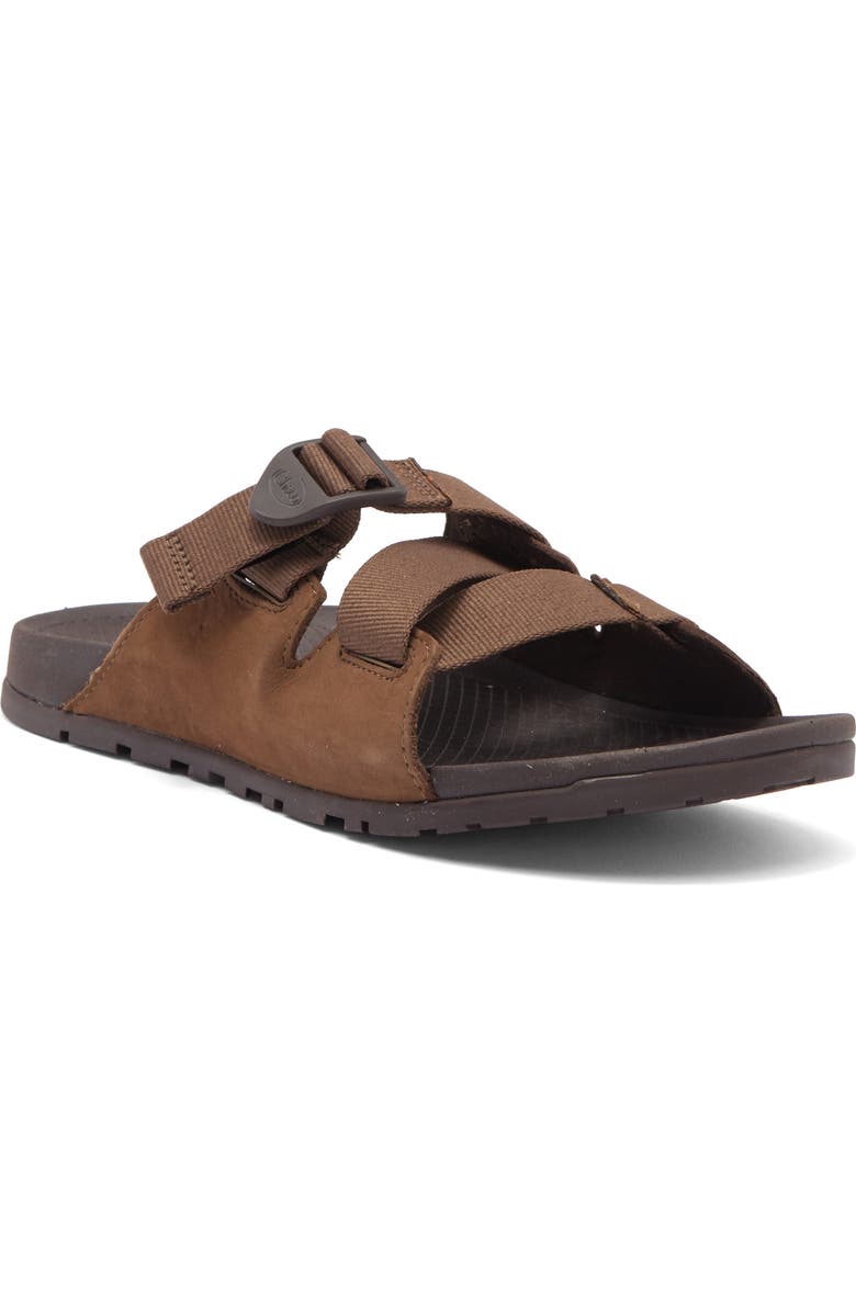Chaco Lowdown Leather Slide Sandal, Main, color,