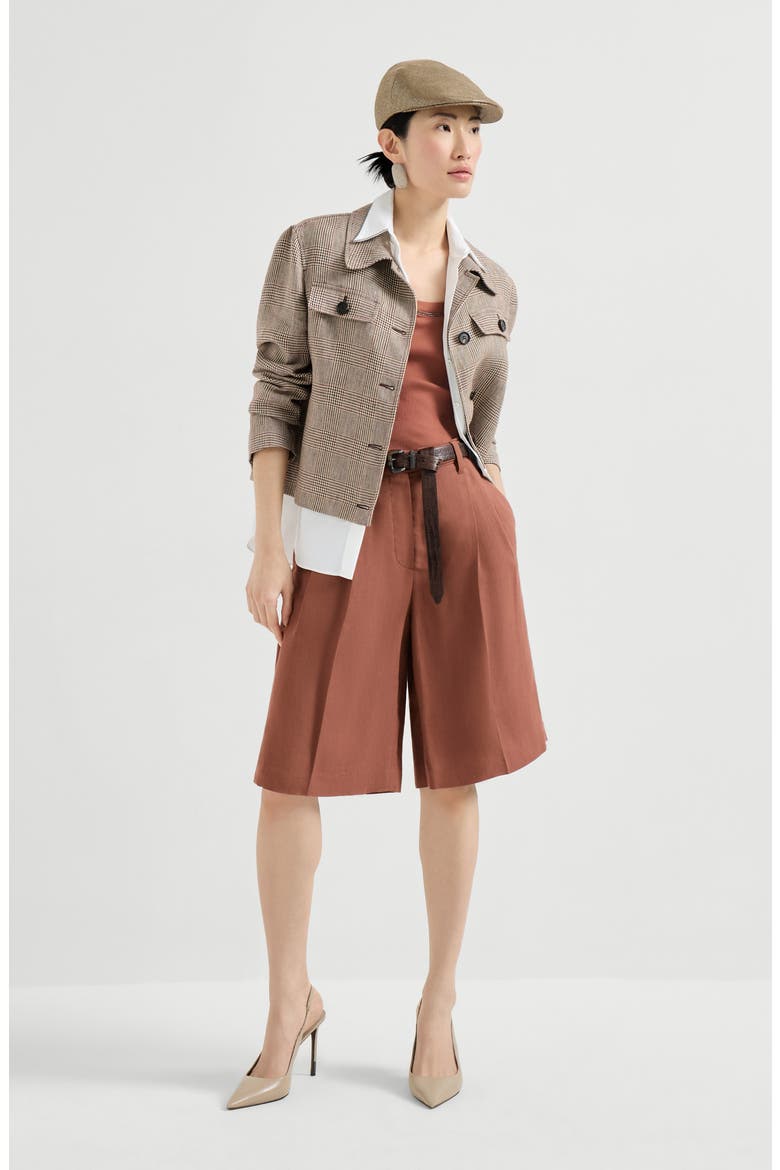 Prince of Wales blazer, Alternate, color, Light Brown