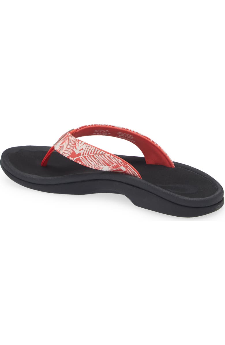 OluKai Ohana Flip Flop, Alternate, color, Black/ Black