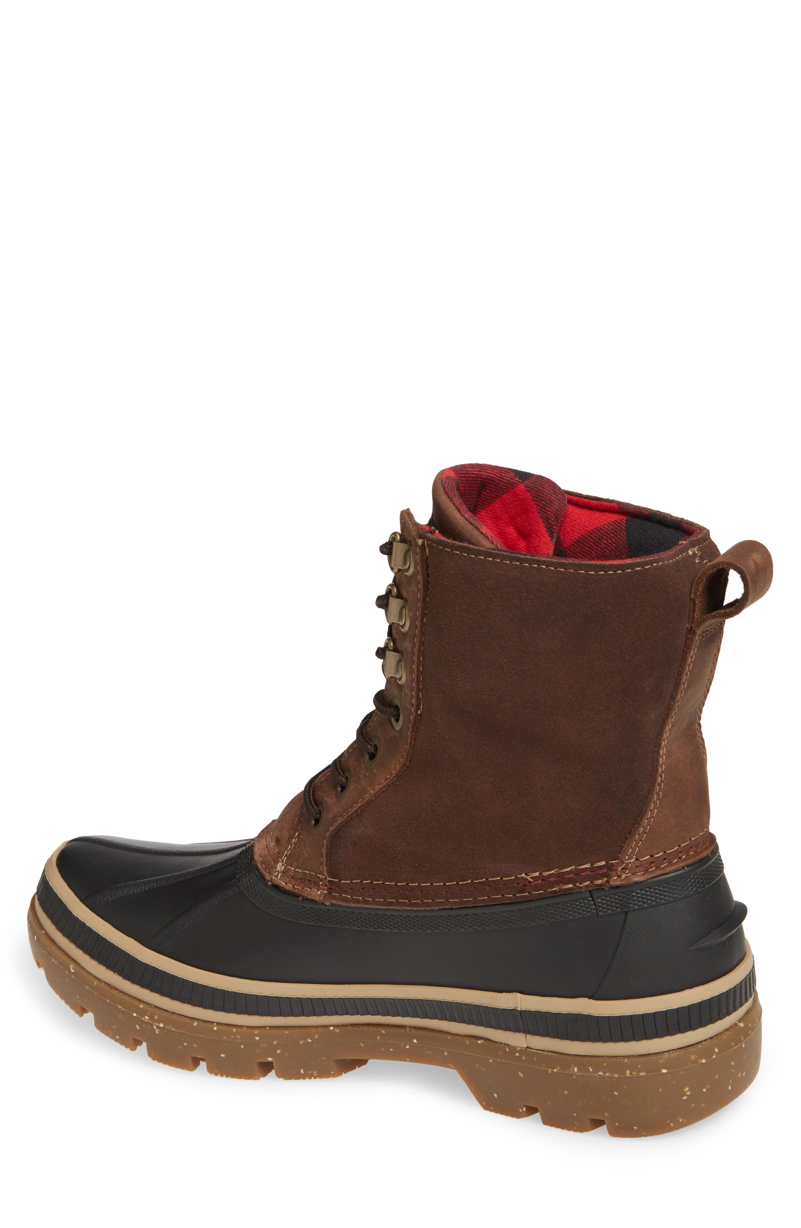 Ice Bay Waterproof Snow Boot, Alternate, color, BLACK/ TAN