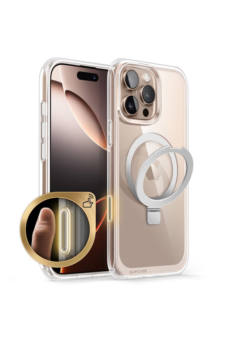 iPhone 16 Pro Max 6.9 inch Unicorn Beetle MAG Stand Slim Clear MagSafe Camera Control Button Case, Main, color, Clear