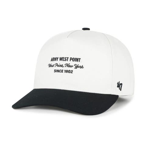 Men's '47 White Army Black Knights Contemporary Basics Two-Tone Hitch Adjustable Hat