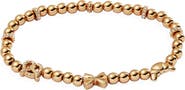 Alex and Ani Carbs Are My Love Language Beaded Stretch Bracelet