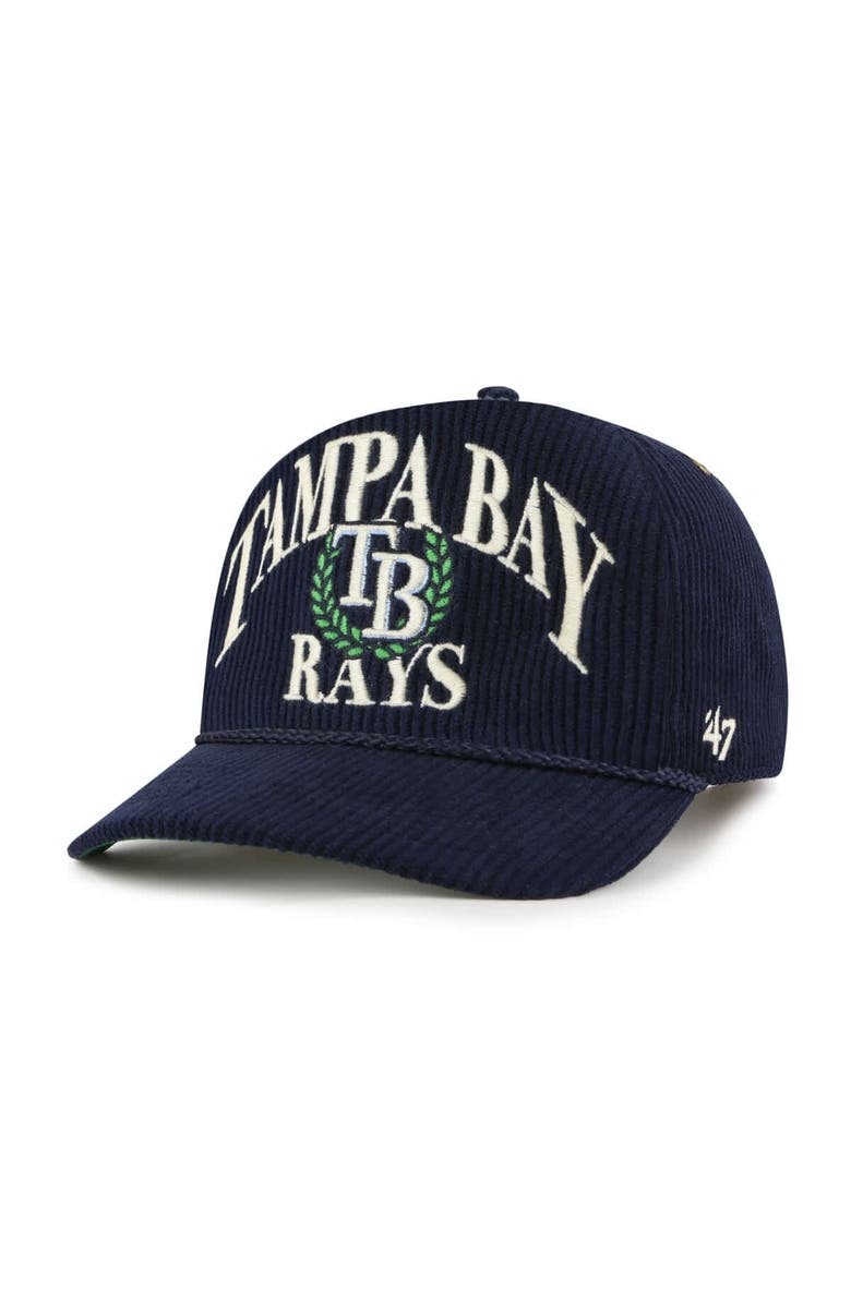 '47 Men's '47  Navy Tampa Bay Rays Pitchout Rope Hitch Adjustable Hat, Main, color, Navy