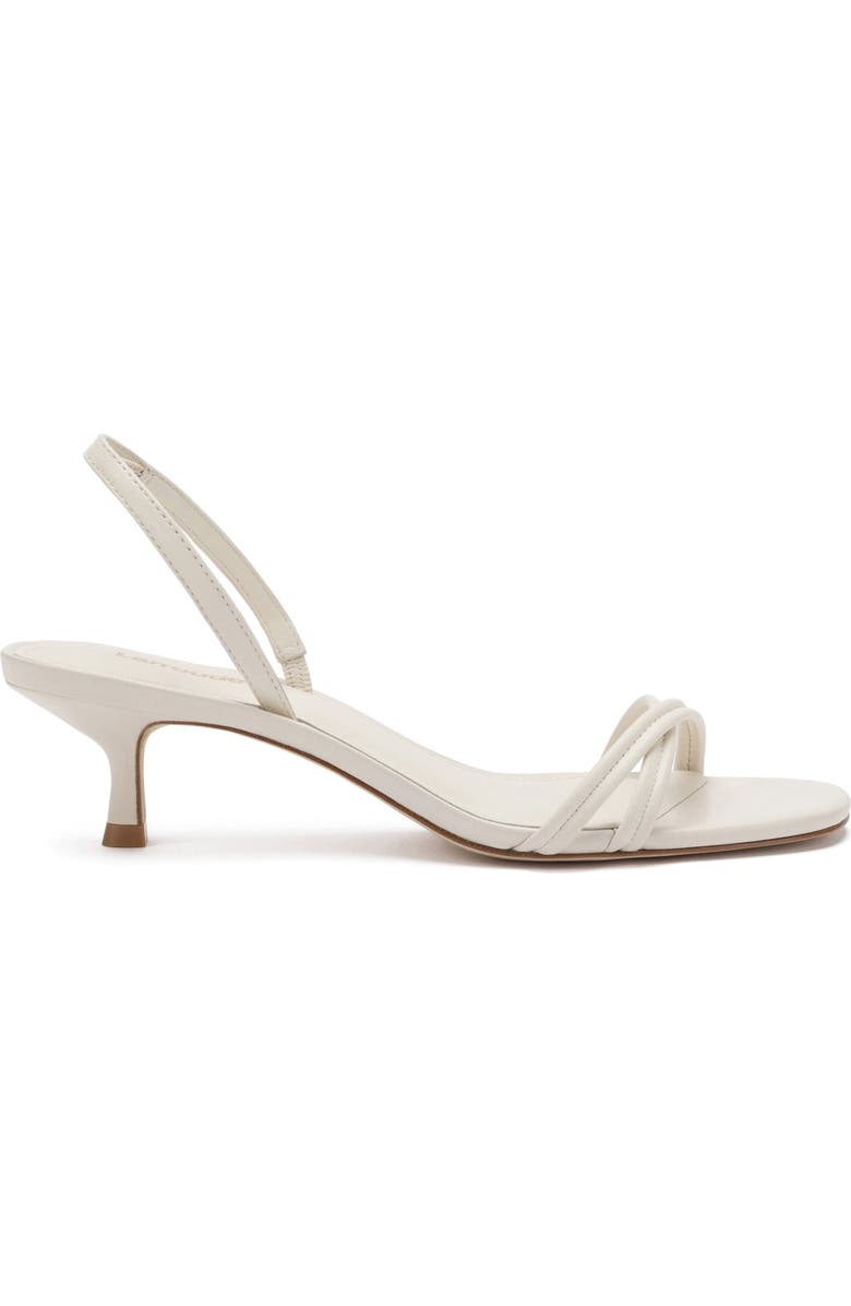 Larroudé Mini Annie Sandal, Main, color, Ivory