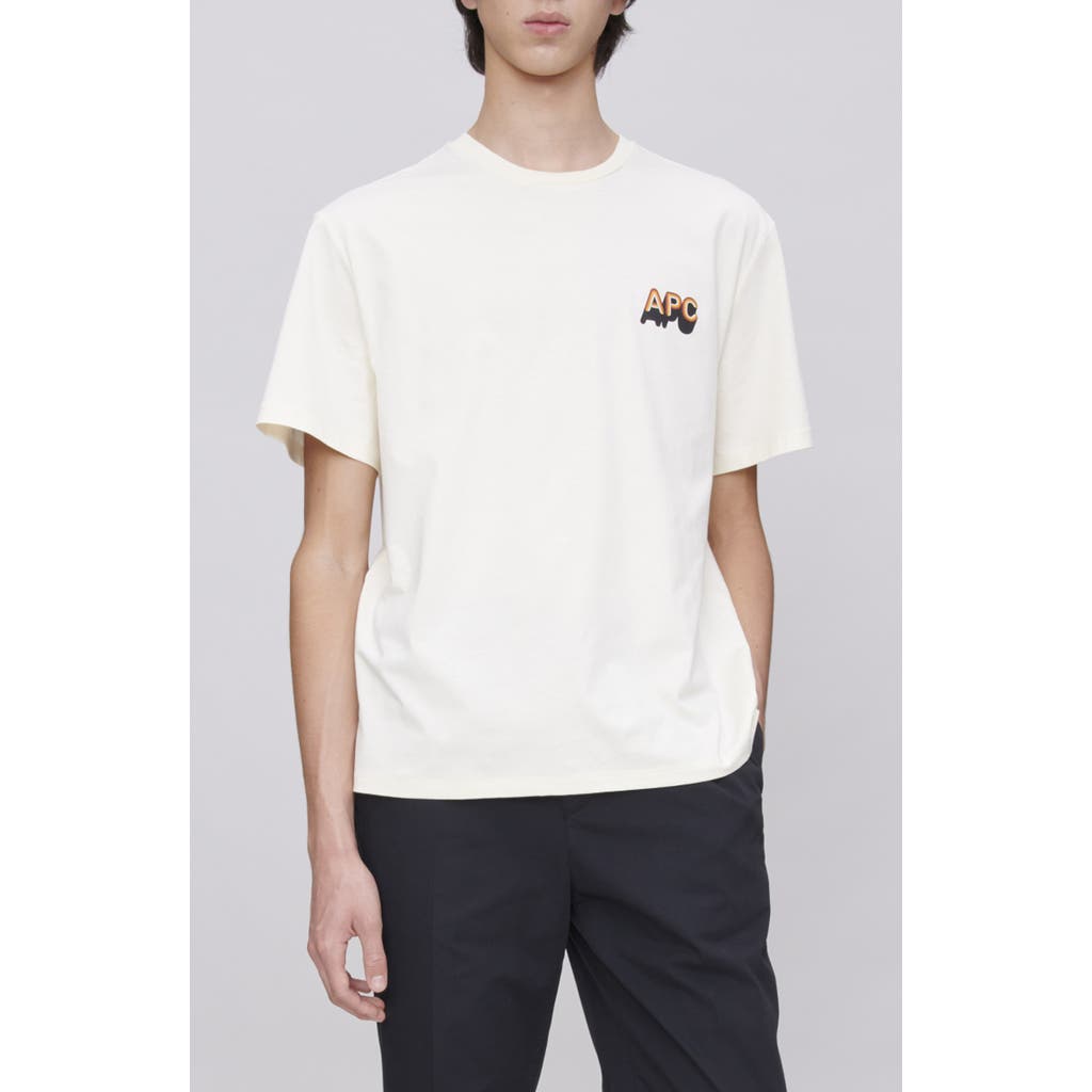 Apc A.p.c. '70's' T Shirt In White