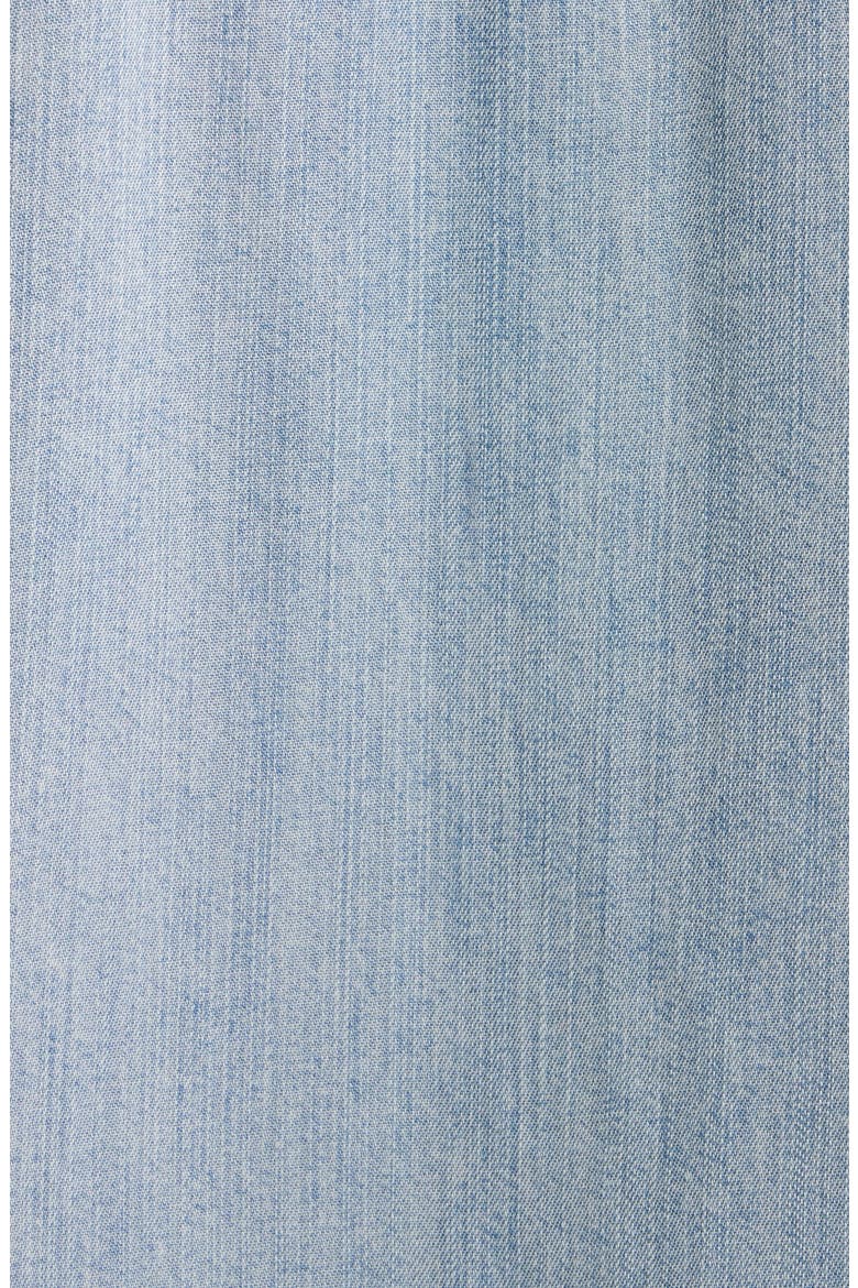 Remi Chambray Pearl Snap Shirt, Alternate, color, CREEKSIDE INDIGO