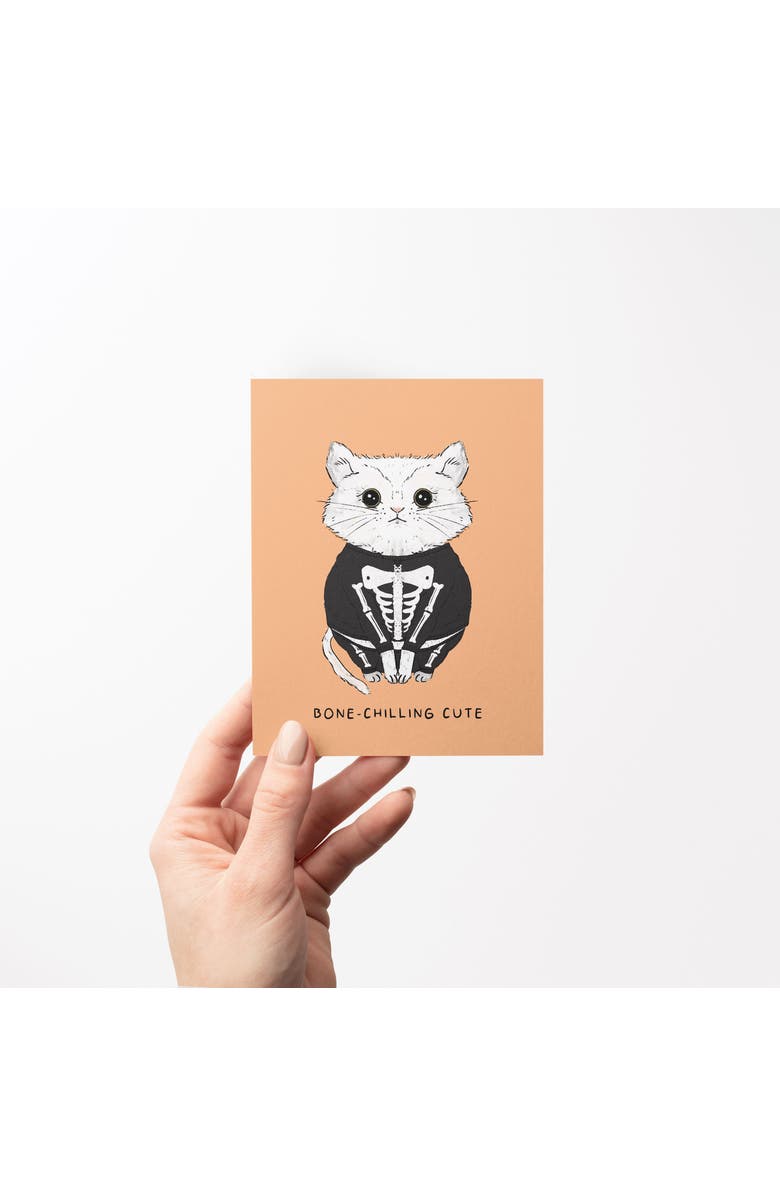 Ramus & Co Fall/Halloween Greeting Card Pack Sets (3 ct) Cat Bone Pajamas, Alternate, color, Multi-Pack