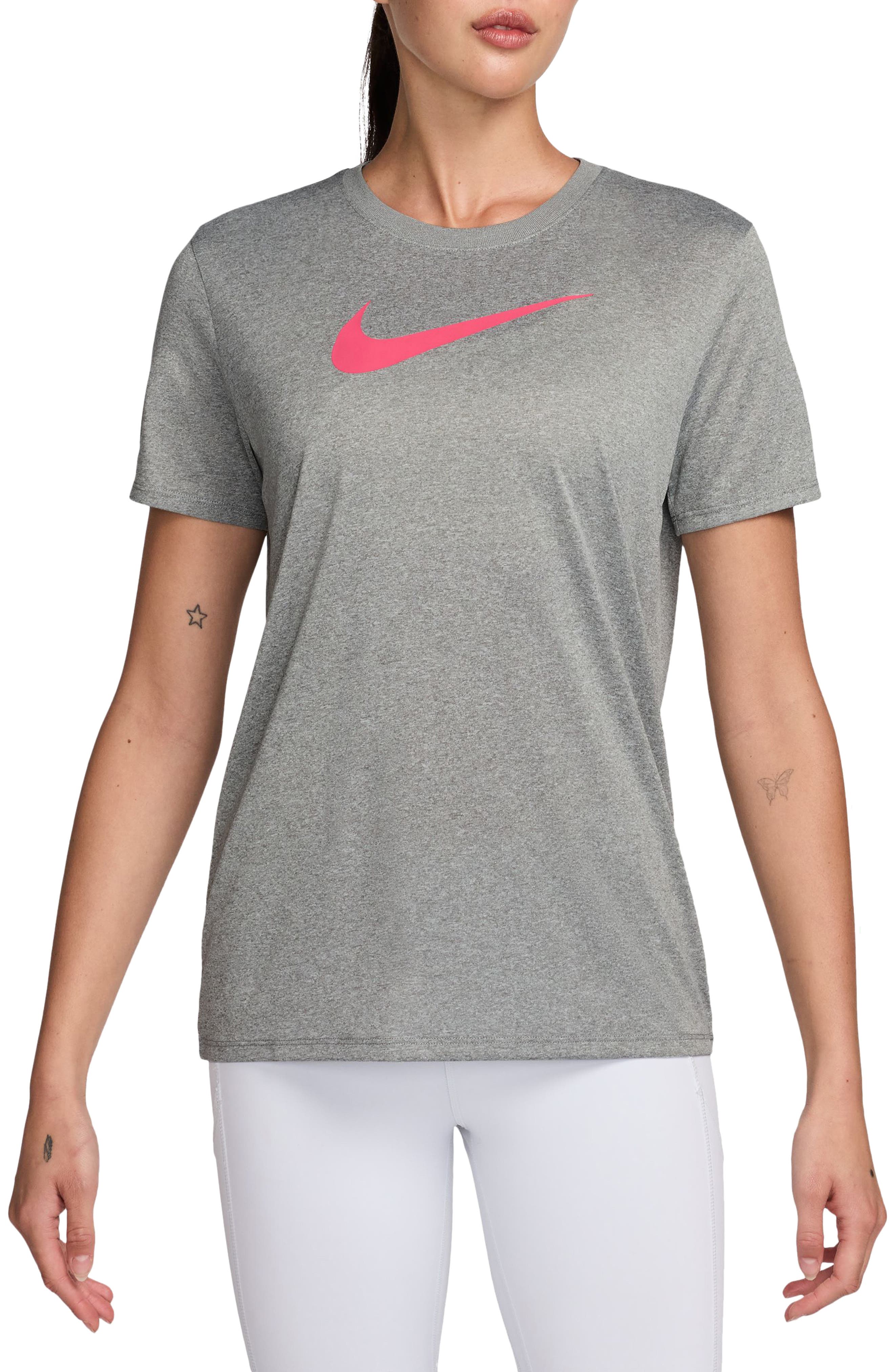 Nike Swoosh Dri-FIT T-Shirt (Women) | Nordstromrack