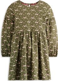 Mini Boden Kids' Blouson Sleeve Twirly Dress