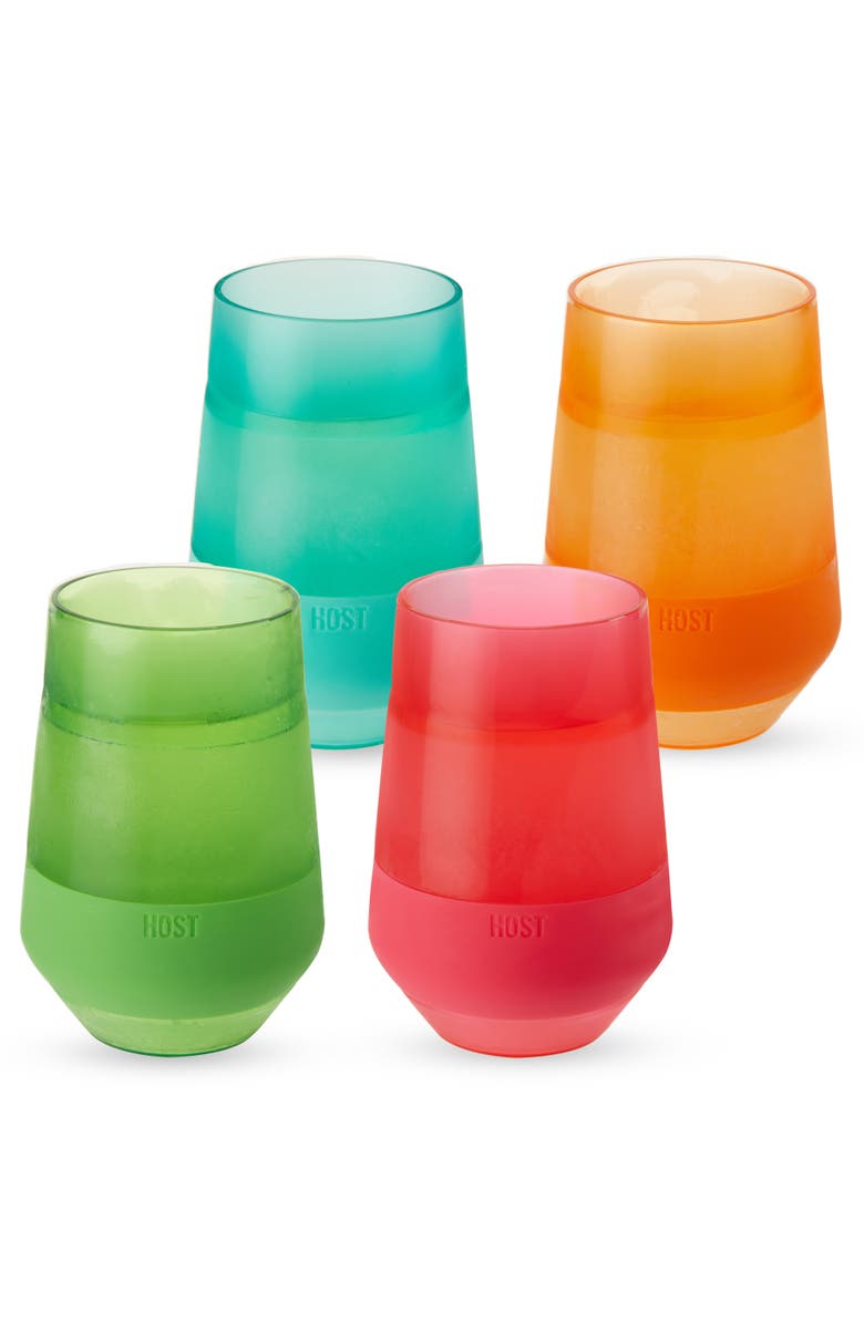 HOST Wine FREEZE XL Cooling Cup Set of 4, Main, color, 