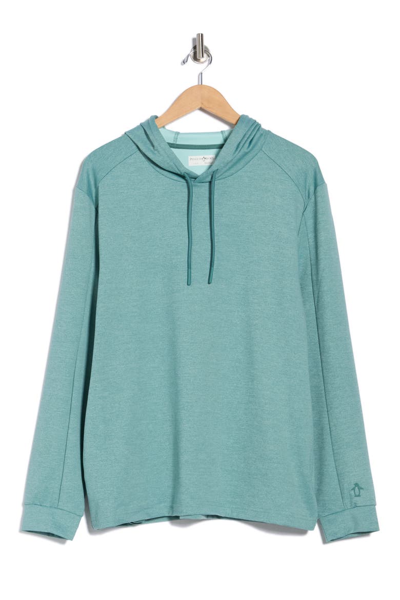 Midweight Pullover Hoodie, Alternate, color, TRAINING SAGE/ AQUIFER