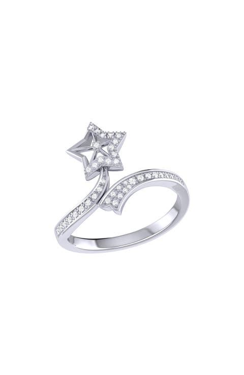 Dreamer Lucky Star Twist Diamond Ring - 0.12ct.