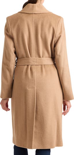 Sofia Cashmere Shawl Collar Camel Hair Coat Nordstrom