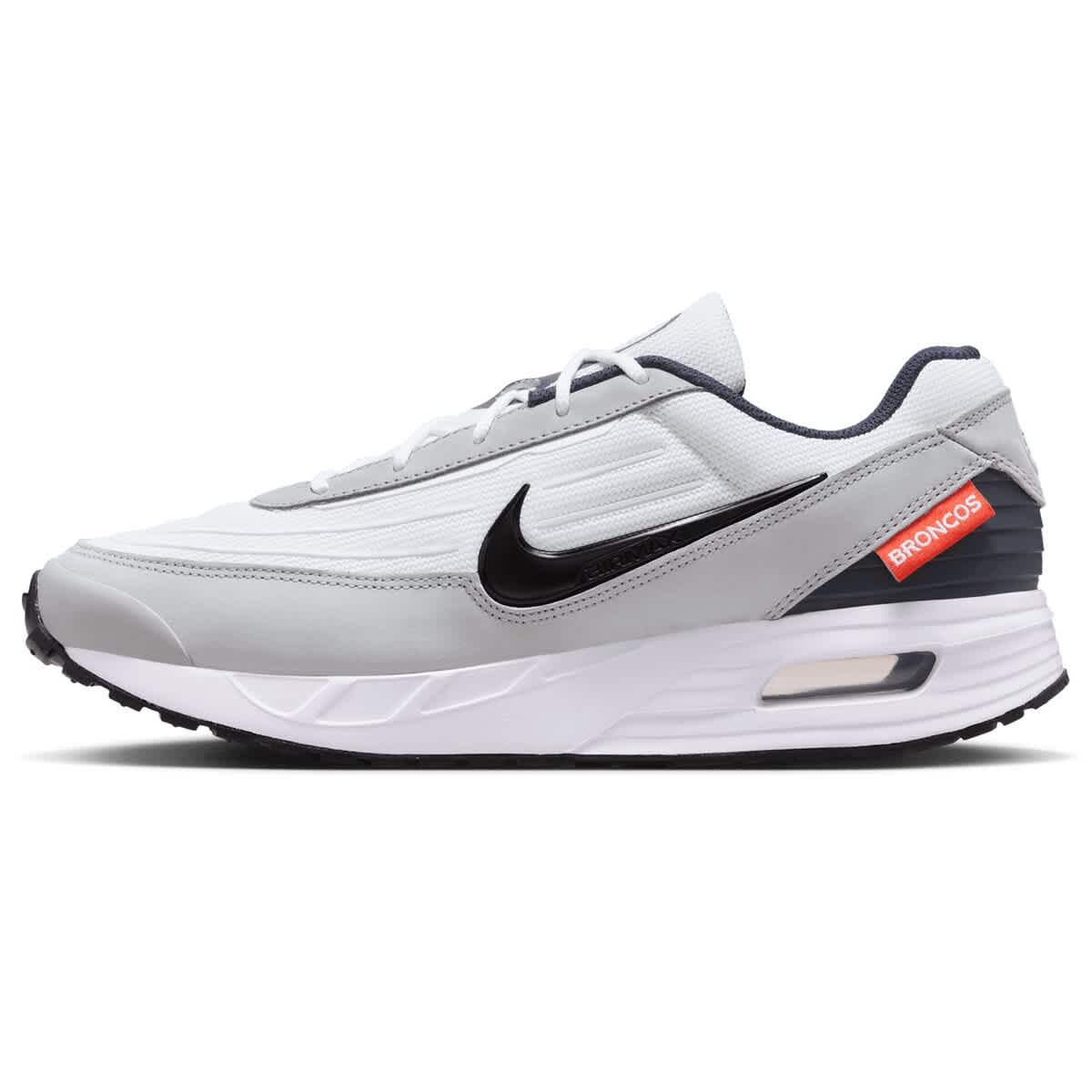Nike Unisex Nike White Denver Broncos Air Max Verse Sneakers, Alternate, color, White