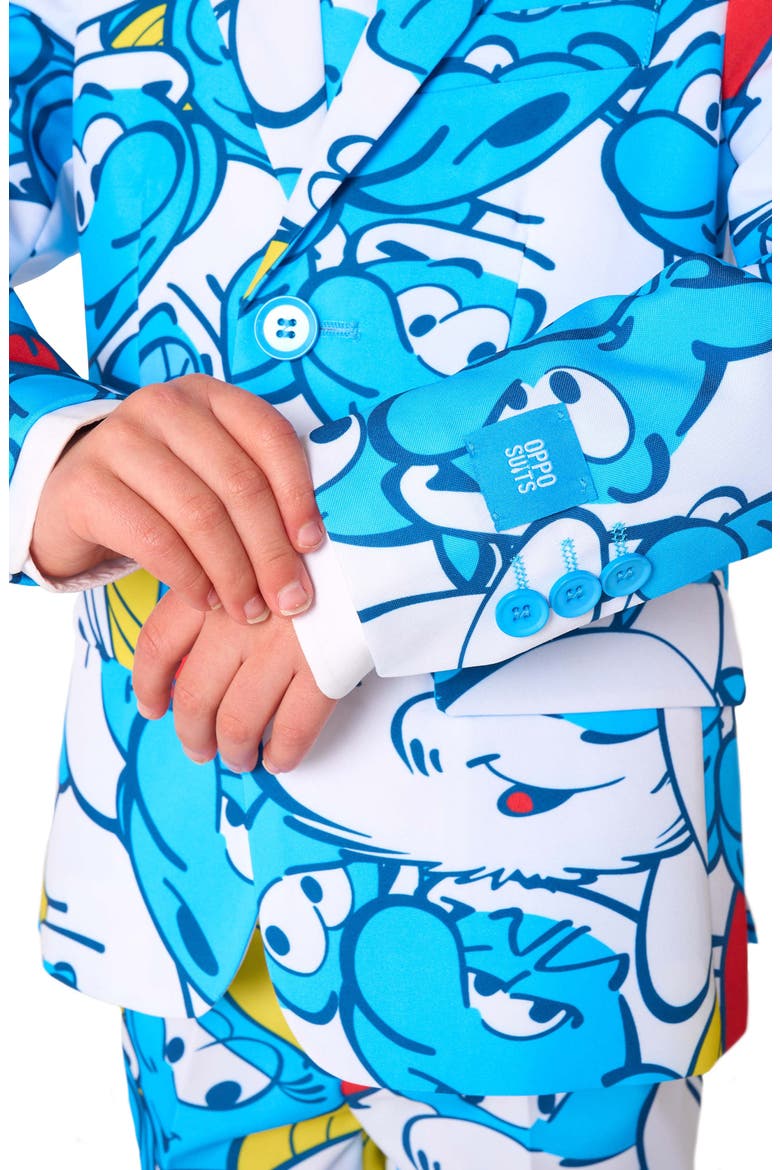 Kids' The Smurfs Two-Piece Suit & Tie Set, Alternate, color, MISCELLANEOUS