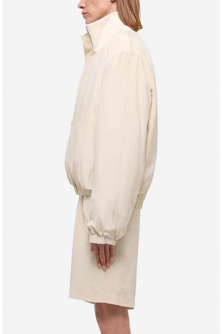 Zip Bomber Jacket, Alternate, color, OAT