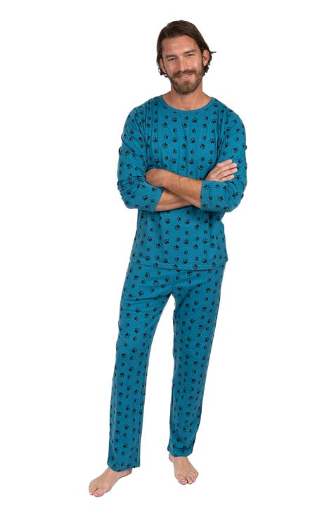 Men
s Loose Fit Cotton Matching Family Pajamas, Fun 
Character Themes