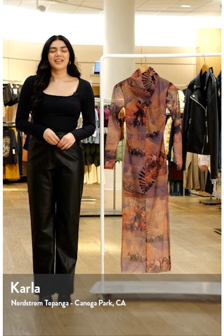 Tia Colca Long Sleeve Midi Dress video