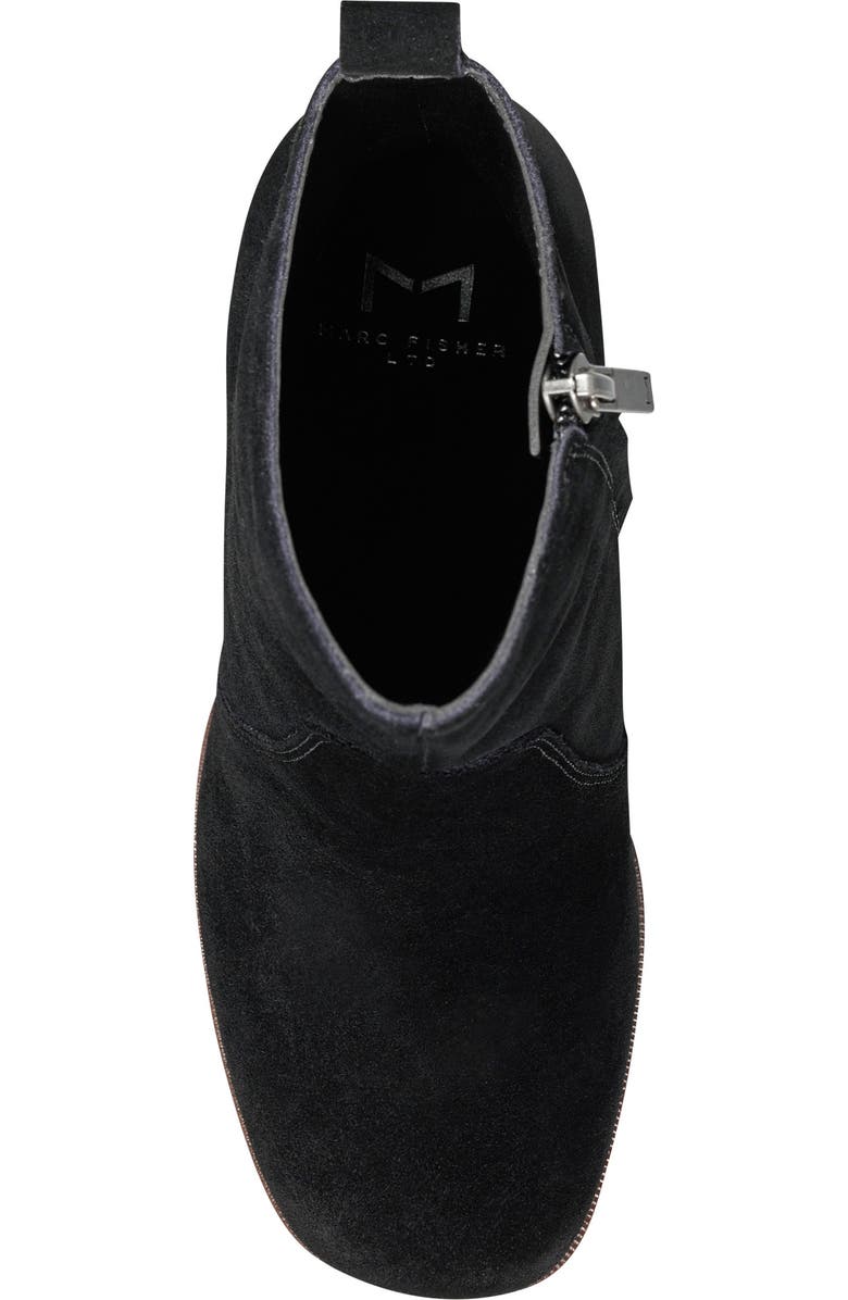 Marc Fisher LTD Marysa Block Heel Platform Bootie, Alternate, color, Black 002