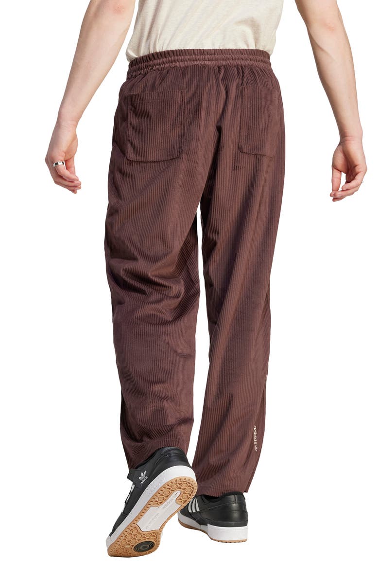 adidas Originals Recycled Polyester Corduroy Wide Leg Pants, Alternate, color, 