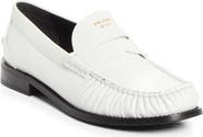 Prada Ruched Toe Penny Loafer