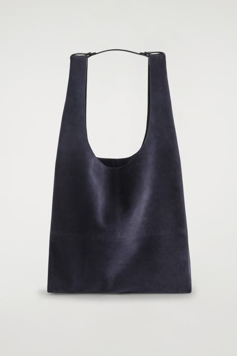 Slouchy Tote - Suede