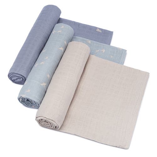 Parker Baby Co. Swaddle Set In Gray