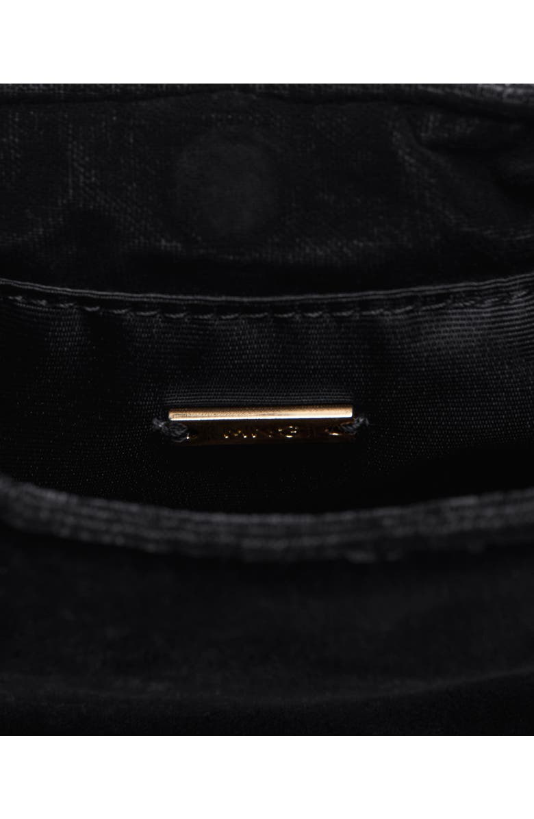 MANGO Velvet Loop Handle Pouch Bag, Alternate, color,